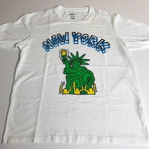 Uniqlo Keith Haring Statue of Liberty Tee Shirt